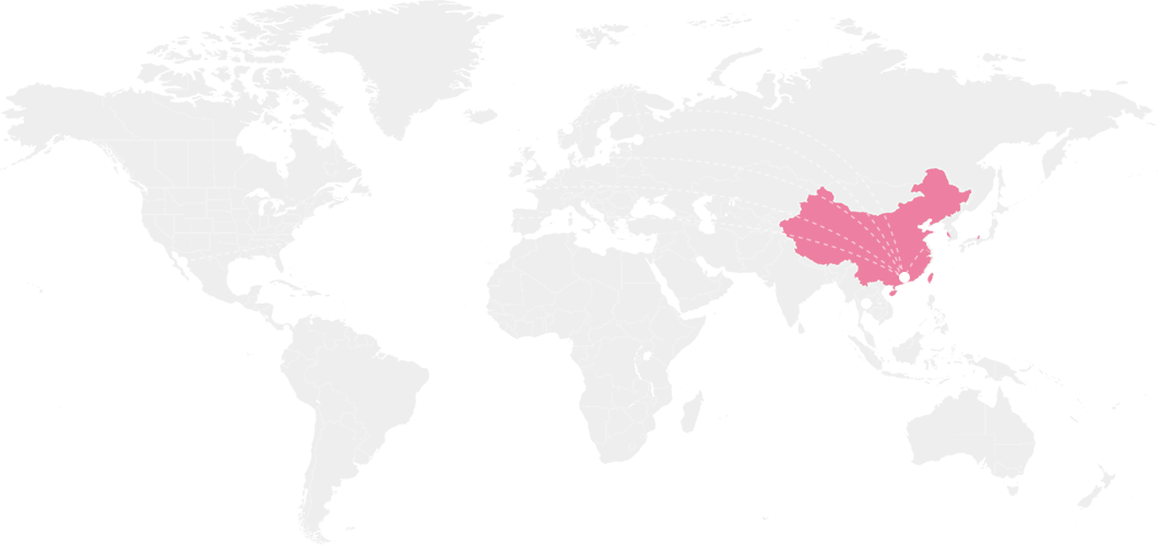 YOUKIDA logistics network map